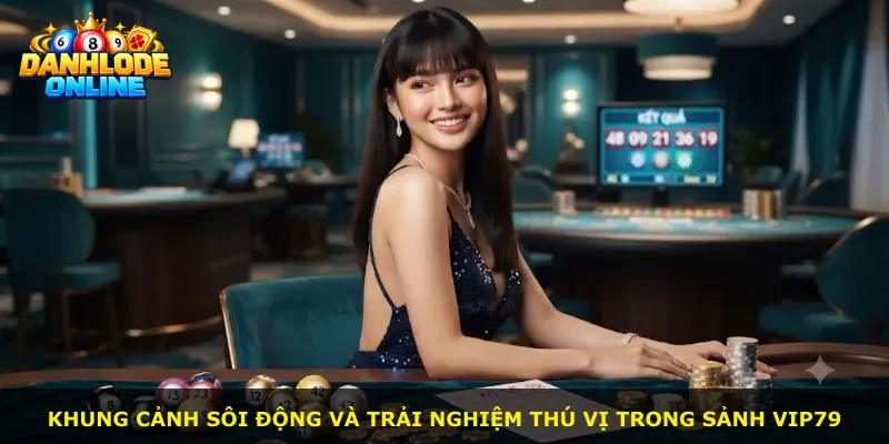 Khung cảnh sôi động và trải nghiệm thú vị trong sảnh Vip79